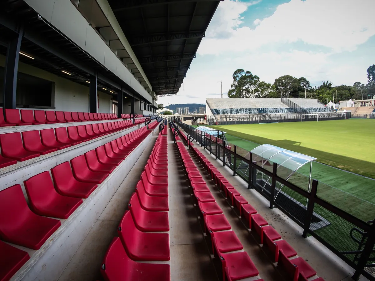 Estádio Cícero de Souza Marques, palco do duelo entre Bragantino x Criciúma - Foto: Ari Ferreira/Red Bull Bragantino