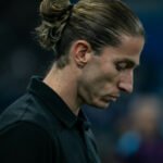 Filipe Luís em empate contra o Central Córdoba pela Libertadores - Foto: Fernando Moreno/ AGIF/ Estadão Conteúdo