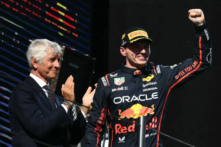 Max Verstappen no GP da Emilia Romagna de F1 - Foto: Marco Bertorello/AFP