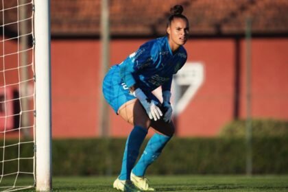 Natascha, goleira do Palmeiras e da Seleção Brasileira.