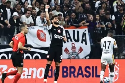 Gol de Yuri Alberto em Corinthians x Novorizontino - Foto: Fabio Giannelli/AGIF