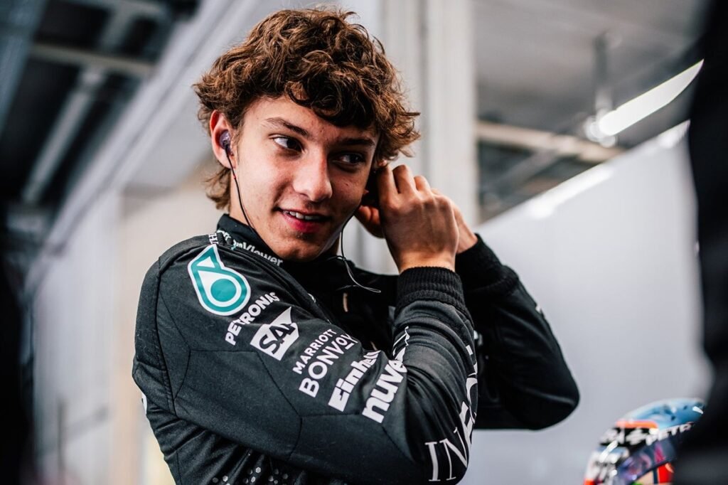 Toto Wolff: Andrea Kimi Antonelli: ""Não tenho medo de ser julgado, sei que a Mercedes tem uma opinião clara sobre meu potencial", afirmou em entrevista - Foto: Reprodução/Mercedes