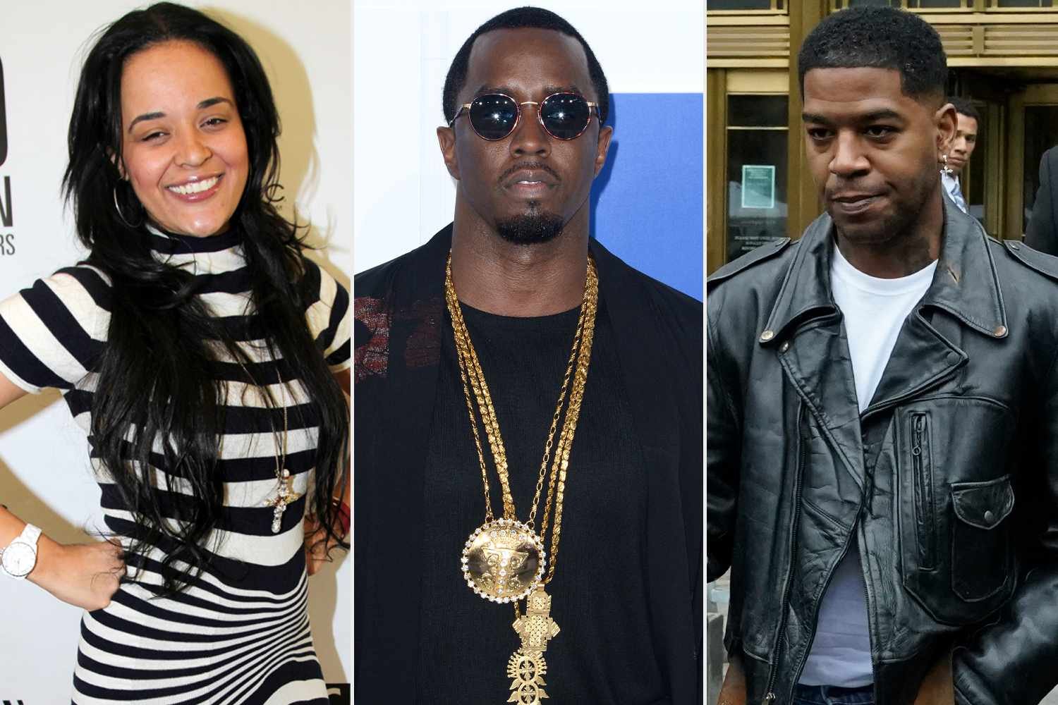 Capricórnio Clark, Sean "Diddy" Combs e Kid Cudi - Foto: Johnny Nunez/WireImage; C Flanigan/FilmMagic; TIMOTHY A. CLARY/AFP via Getty