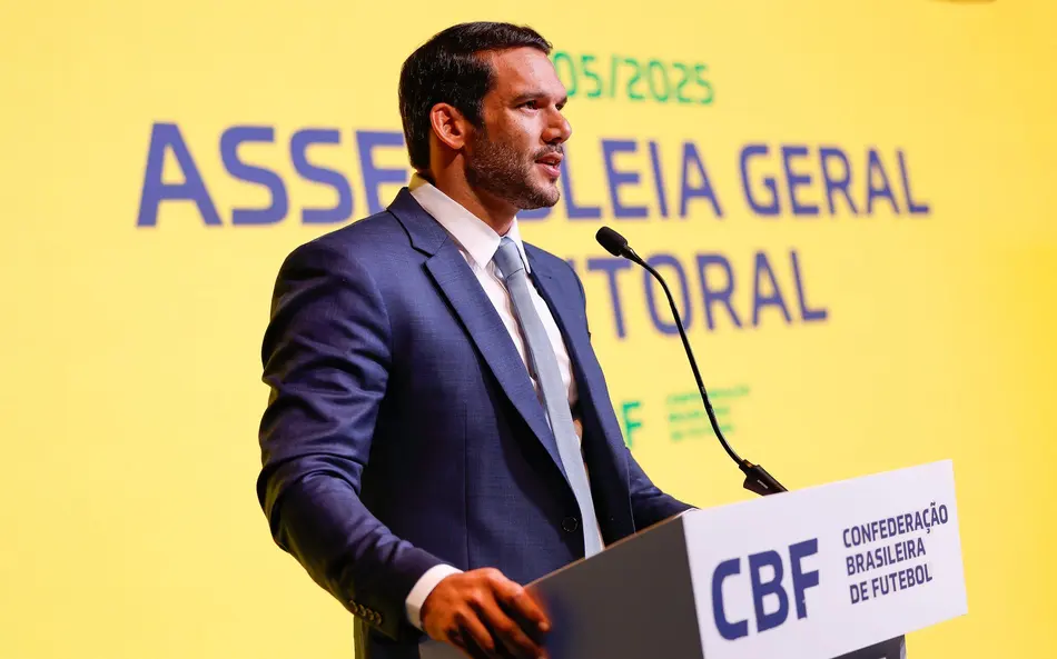 Samir Xaud foi eleito presidente da CBF - Foto: Rafael Ribeiro/CBF