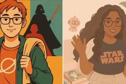 Foto: Ilustrações geradas com inteligência artificial por ChatGPT (OpenAI), sob direção criativa de Lis Conce