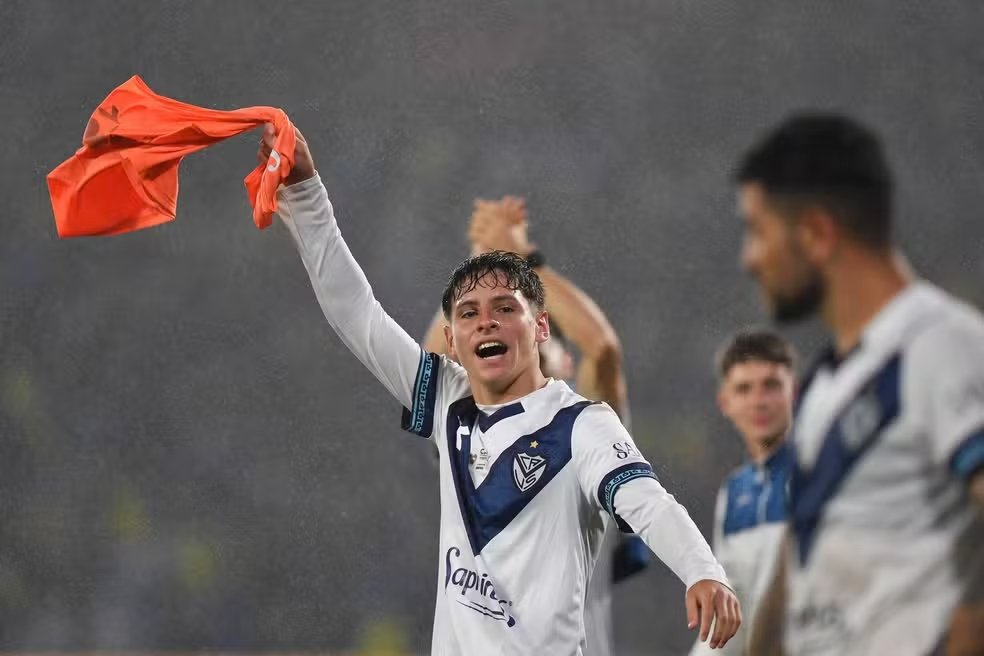 Álvaro Montoro, do Vélez - Foto: Hernan Cortez/Getty Images