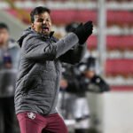 Auxiliar técnico do Fluminense, Alexandre Mendes - Foto: Aizar Raldes/AFP