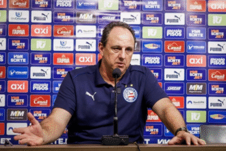 Rogério Ceni após eliminação do Bahia na Libertadores Foto: Rafael Rodrigues/ Bahia