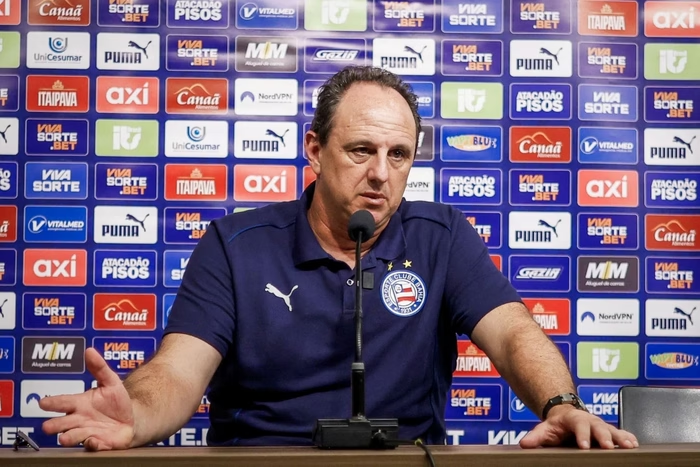 Rogério Ceni após eliminação do Bahia na Libertadores Foto: Rafael Rodrigues/ Bahia