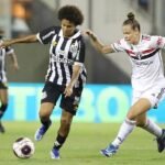 São Paulo e Santos feminino - Reprodução/ Santos FC