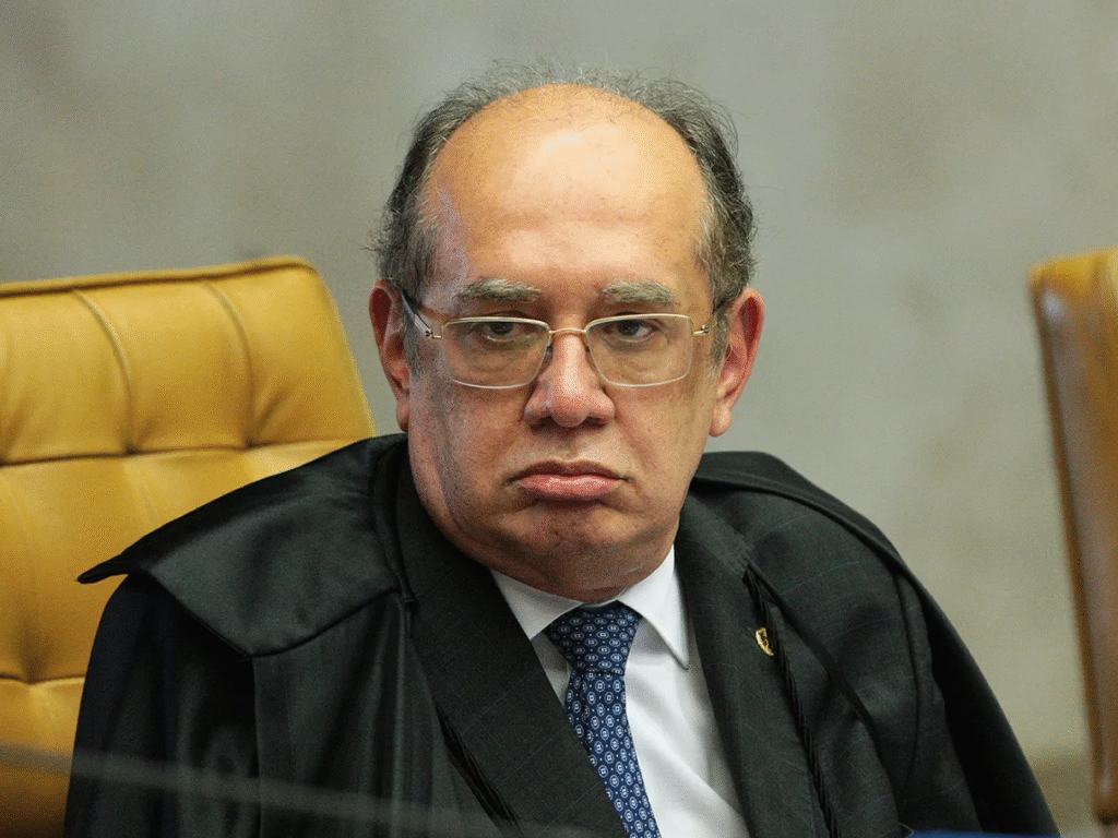 O ministro Gilmar Mendes, que defendeu a classe política em sessão do STF (Carlos Moura/SCO/STF/Divulgação)