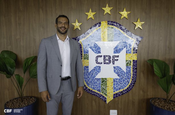 Samir Xaud foi candidato único nestas eleições - Foto: Reprodução/CBF