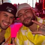 Zé Felipe e Neymar em cruzeiro - Foto Divulgação/ Redes Sociais