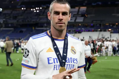 Gareth Bale comemorando título pelo Real Madrid - Foto: Getty Images