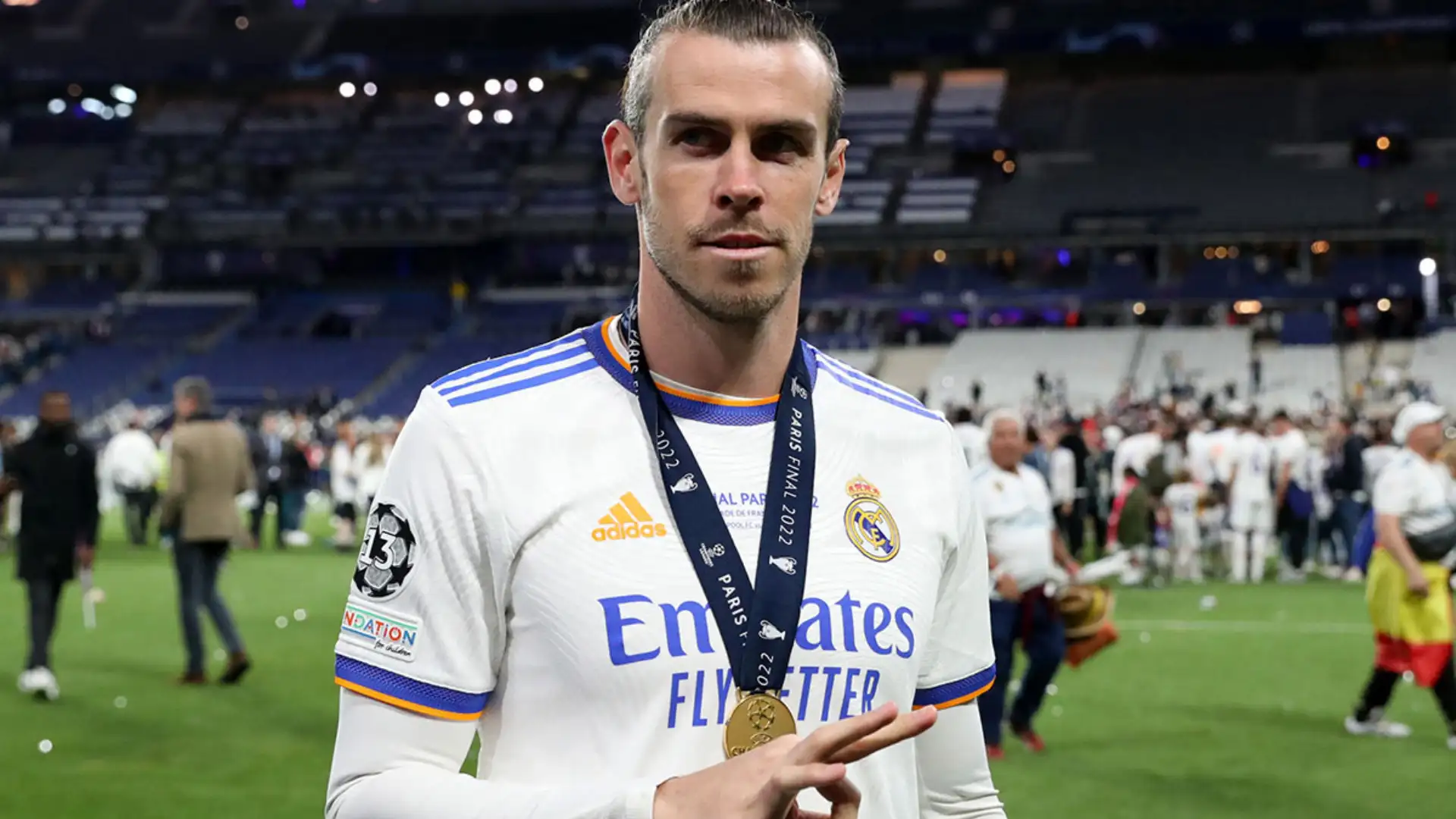 Gareth Bale comemorando título pelo Real Madrid - Foto: Getty Images