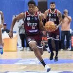 Georginho foi o maior cestinha do jogo com 21 pontos marcados (Foto: Marcos Limonti/Sesi Franca Basquete