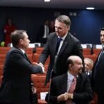 Mauro Cid e Bolsonaro em interrogatório no STF - Foto: Ton Molina/STF