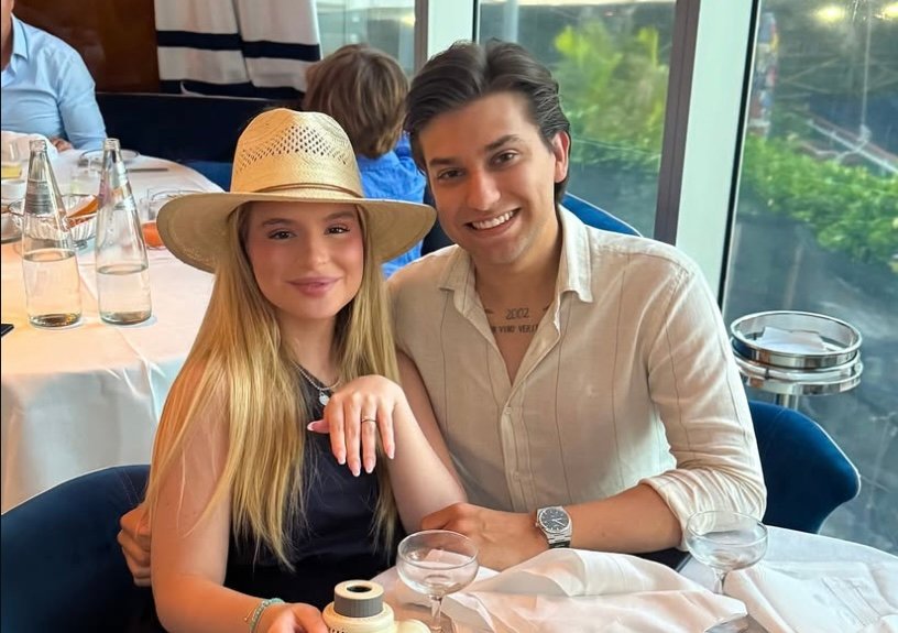 Sophia Valverde e Pietro Kraüss | Foto: Reprodução Instagram | @sophiavalverde