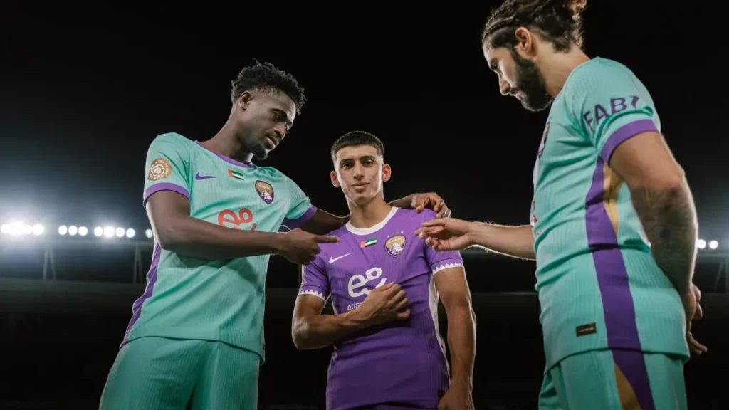 Al Ain, dos Emirados Árabes, se classificou ao conquistar a Liga dos Campeões da Ásia 2023/2024 - Foto: Getty Images