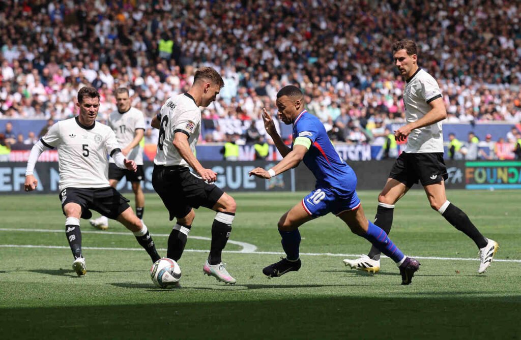 França: Alemães e franceses em disputa do terceiro lugar - Foto: Alex Grimm/Getty Images