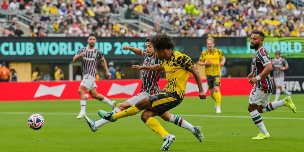 Fluminense dominou o rival europeu, pressionou e perdeu todas as principais chances que criou em sua estreia na Copa do Mundo de Clubes - Foto: Getty Images