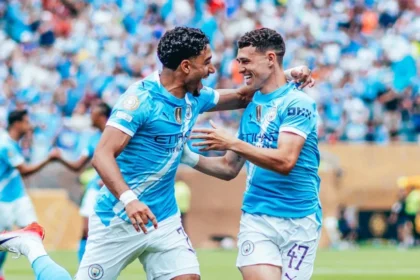 Foden abre o placar contra Wydad - Foto: Divulgação/Manchester City