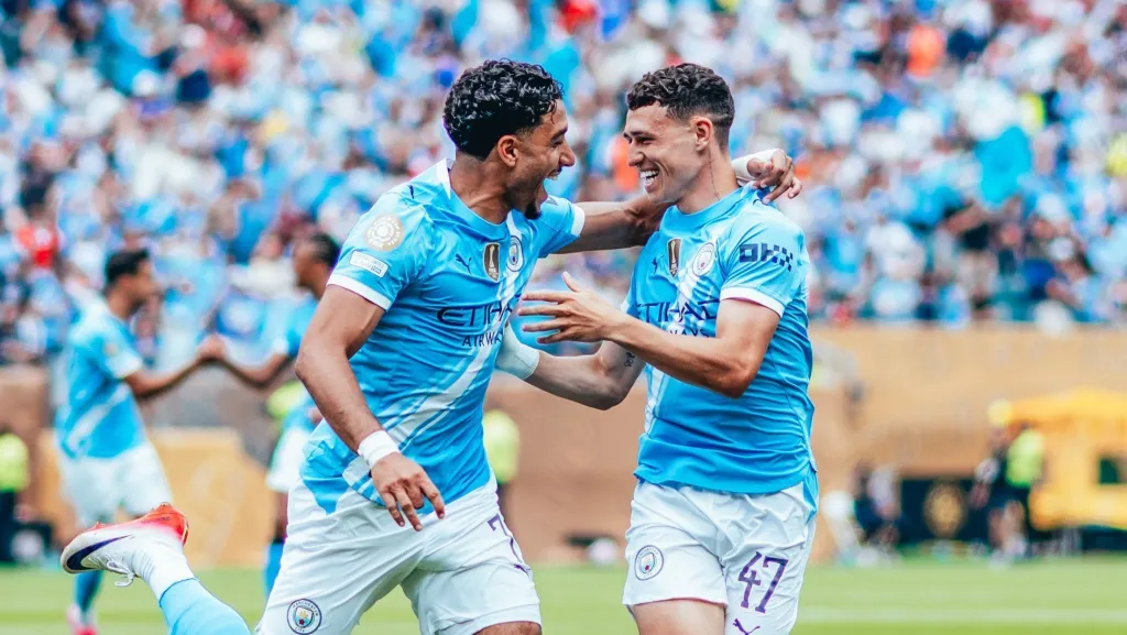 Foden abre o placar contra Wydad - Foto: Divulgação/Manchester City