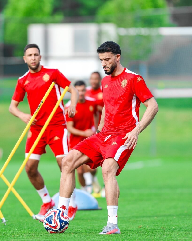 Treinamento com bola do Wydad - Foto: Divulgação/Wydad Athletic Club