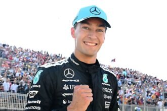 Russell conquista a primeira vitória na temporada, pessoal e para a equipe, a Mercedes - Foto: Fórmula 1 Images