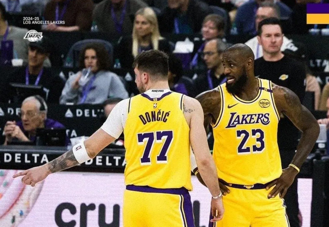 (Foto: Reprodução/X/@Lakers)