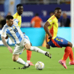 Argentina e Colômbia se enfrentam nesta terça-feira, no Monumental de Núñez – Foto: Divulgação/Conmebol
