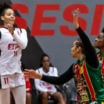 Confronto entre Sesi Araraquara e Sampaio Basquete marcou a classificação de ambas equipes para os playoffs da LBF. Foto: Waltinho Milanetto