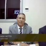 Braga Netto e advogados em depoimento ao STF nesta terça-feira (10) - Foto: Reprodução/STF
