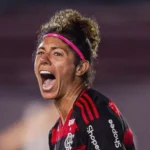 A atacante foi fundamental para vitória rubro-negra Foto: Divulgação/ Flamengo