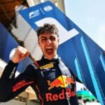 Arvid Lindblad venceu corrida mais recente da F2, em Barcelona - Foto: James Sutton- Formula 1/via Getty Images