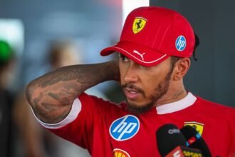 Lewis Hamilton foi o sexto colocado no GP da Espanha de F1 em 2025 - Foto: Kym Illman/Getty Images