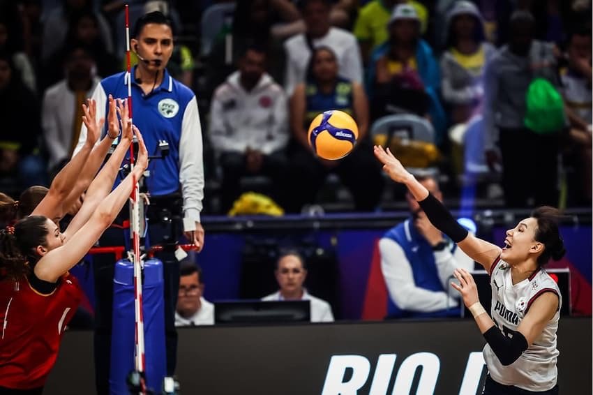 Jogo aconteceu nesta quarta-feira (4), no Maracanãzinho - Foto: Reprodução/VNL