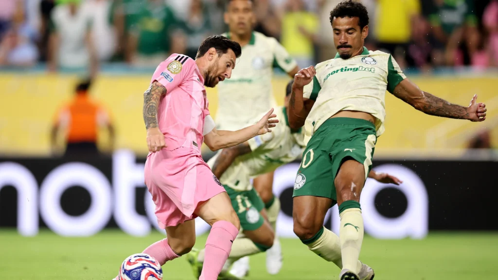 Lance de Inter Miami x Palmeiras pelo Mundial de Clubes - Hector Vivas - FIFA/FIFA via Getty Images