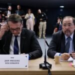Celso Vilardi (dir), advogado de Jair Bolsonaro (esq), considera a delação do tenente-coronel contra Bolsonaro e aliados "incoerente" com as provas e contradiz outros depoimentos-chave, como o do general da reserva Walter Braga Netto - Foto: Ton Molina/STF