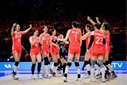 China (CHN) x Bélgica (BEL) feminino (Grupo 3) Fase Preliminar - Foto: VNL