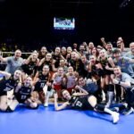 Vitória emocionante das turcas sobre as chinesas no tie-break - Foto: Reprodução/VNL Images