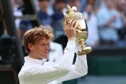 Jannik Sinner conquista título inédito em Wimbledon - Foto: REUTERS/Toby Melville