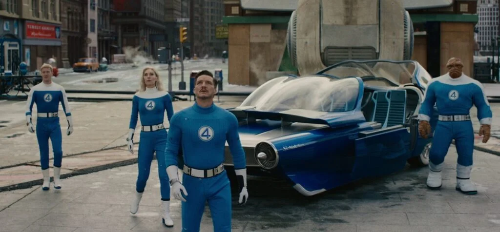 'O Quarteto Fantástico' em ação - Foto: Reprodução/Marvel