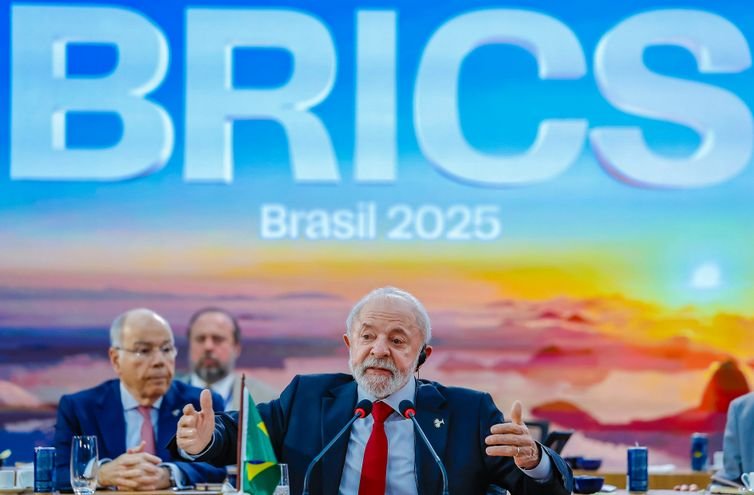 Presidente Lula em reunião pelo BRICS - Foto: Rafa Neddermeyer/Divulgação