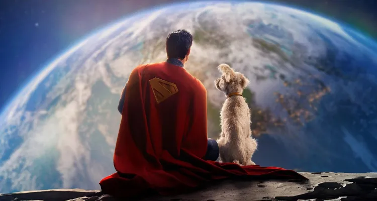 Superman e seu cachorro, Krypto - Foto: Reprodução/Warner Bros. Pictures