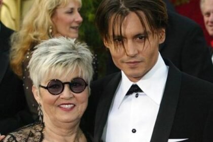 Johnny Depp e sua mãe - Foto: Reprodução/Instagram