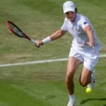 João Fonseca em atuação no Grand Slam de Wimbledon - Foto: Reprodução/Wimbledon