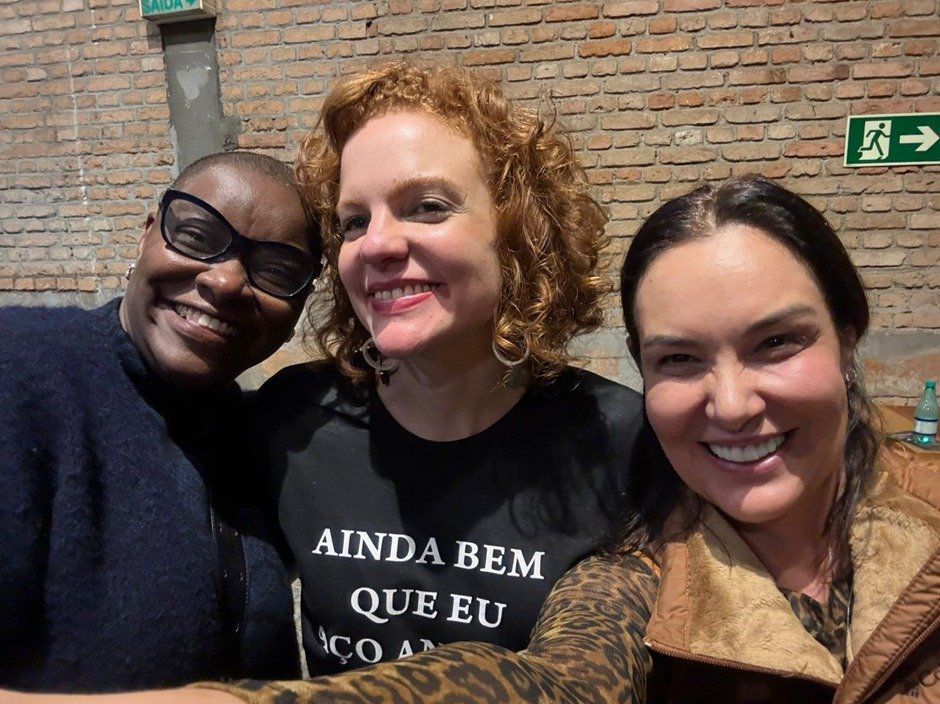 Foto: Divulgação/ Olívia Araújo, Maria Eduarda Carvalho (Vermes Radiantes) e Virgínia Nowicki