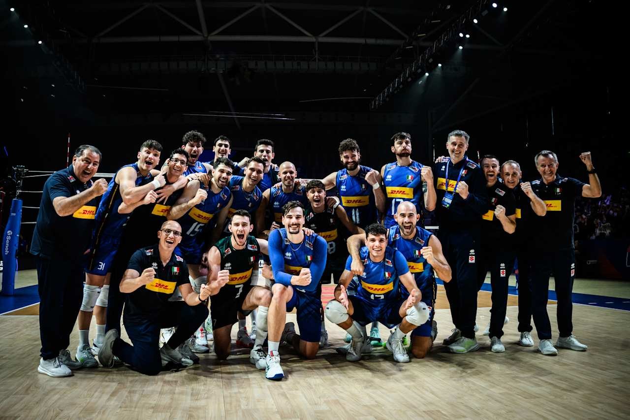 Itália supera Cuba em jogo de quatro sets - Foto: Reprodução/VNL Images