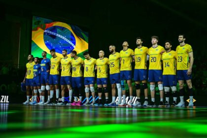 Brasil vence China e avança à próxima fase da Liga das Nações de Vôlei - Foto: Reprodução/VNL Images